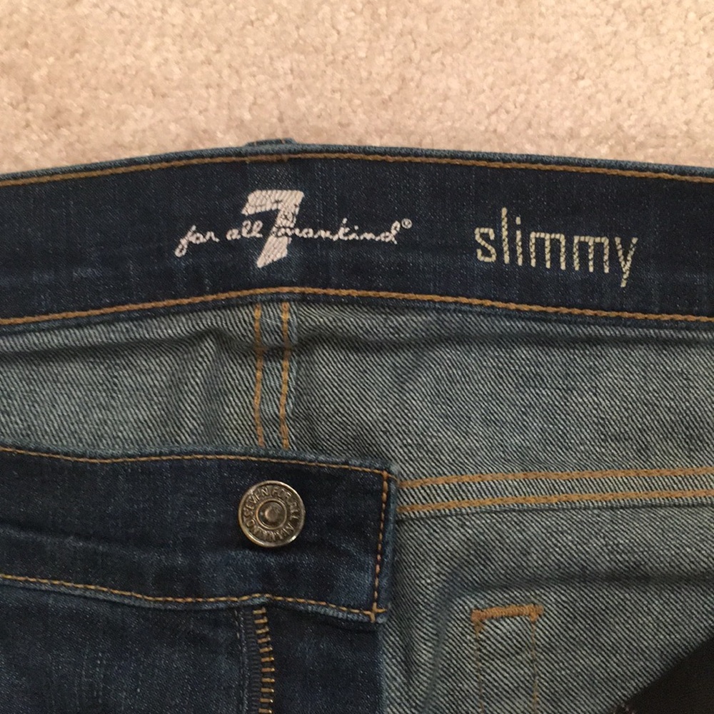 7 jeans.. slim fit size 30